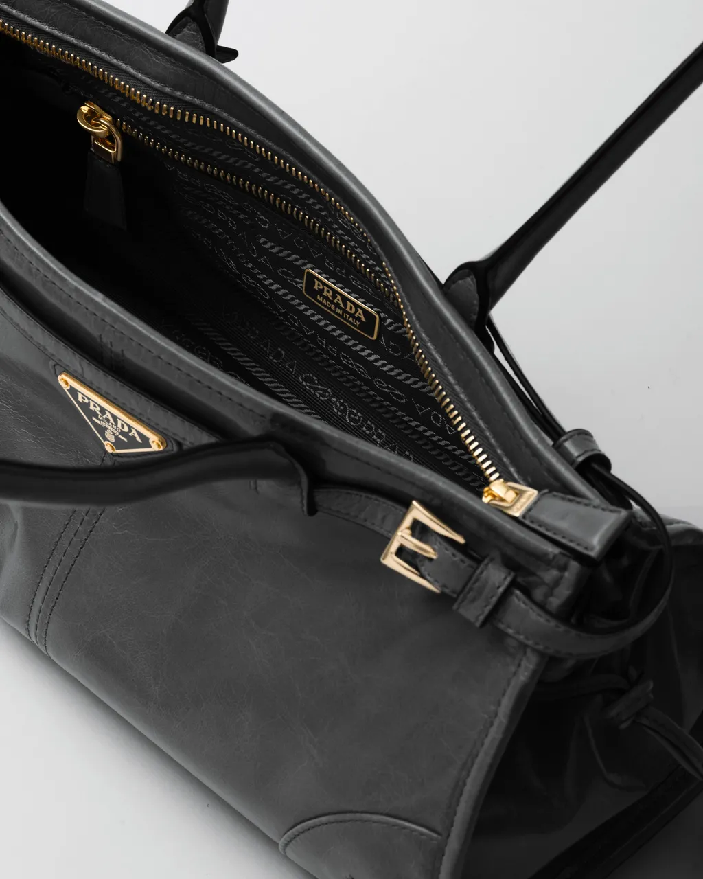 Prada Bonnie Medium Leather Handbag
