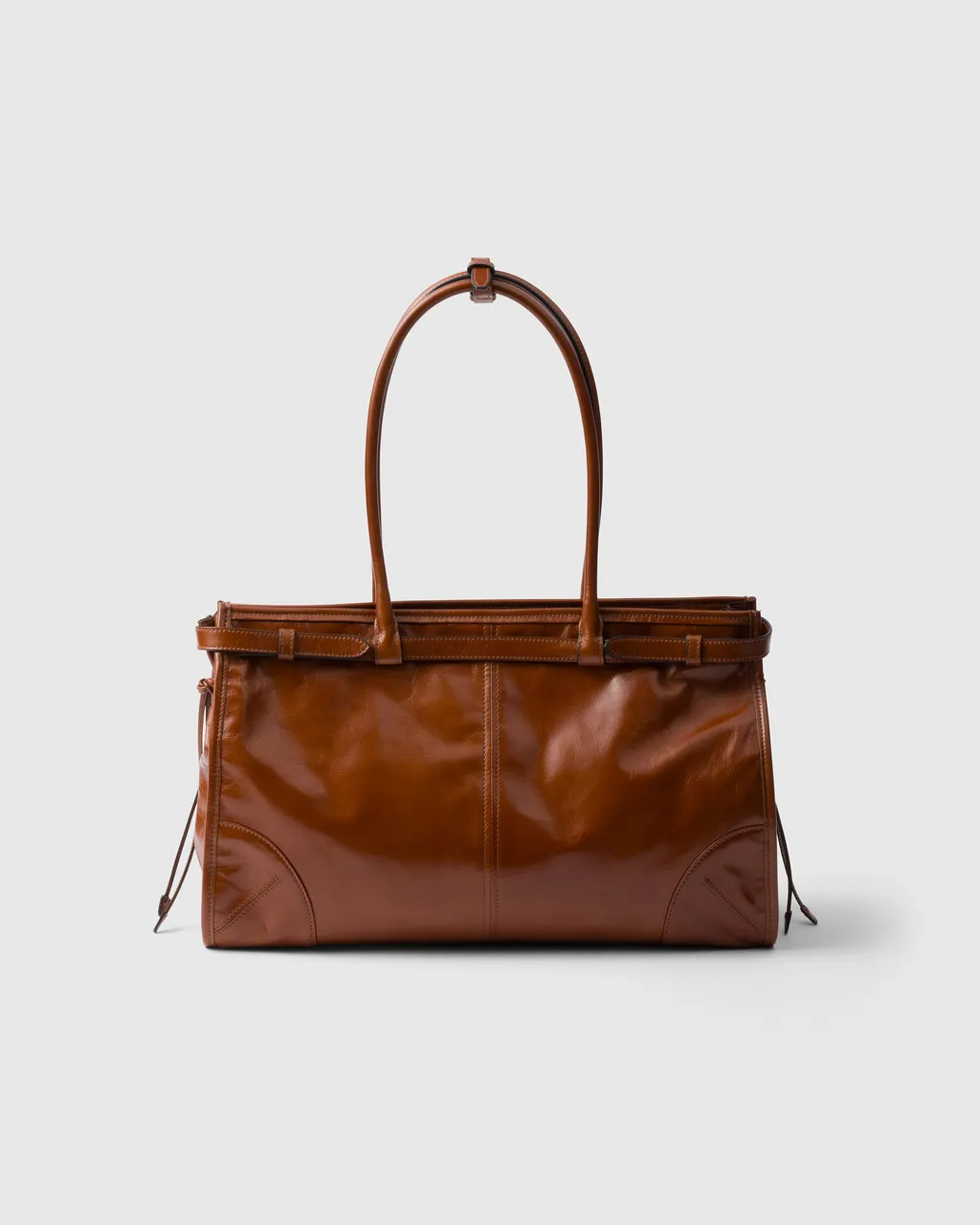 Prada Bonnie Large Leather Handbag