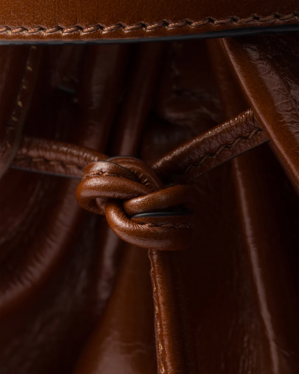 Prada Bonnie Large Leather Handbag