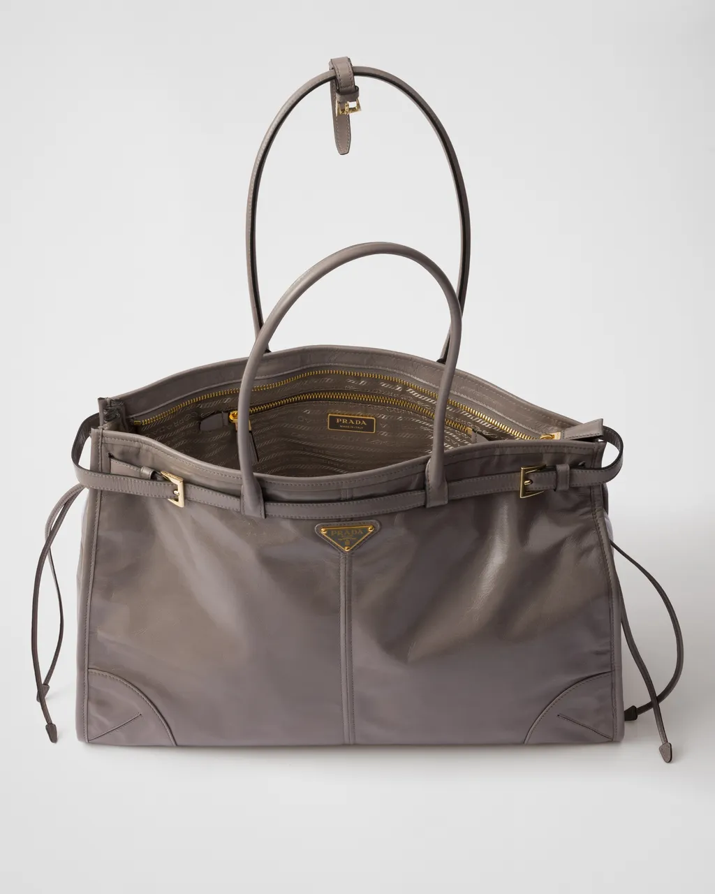 Prada Bonnie Extra Large Leather Handbag