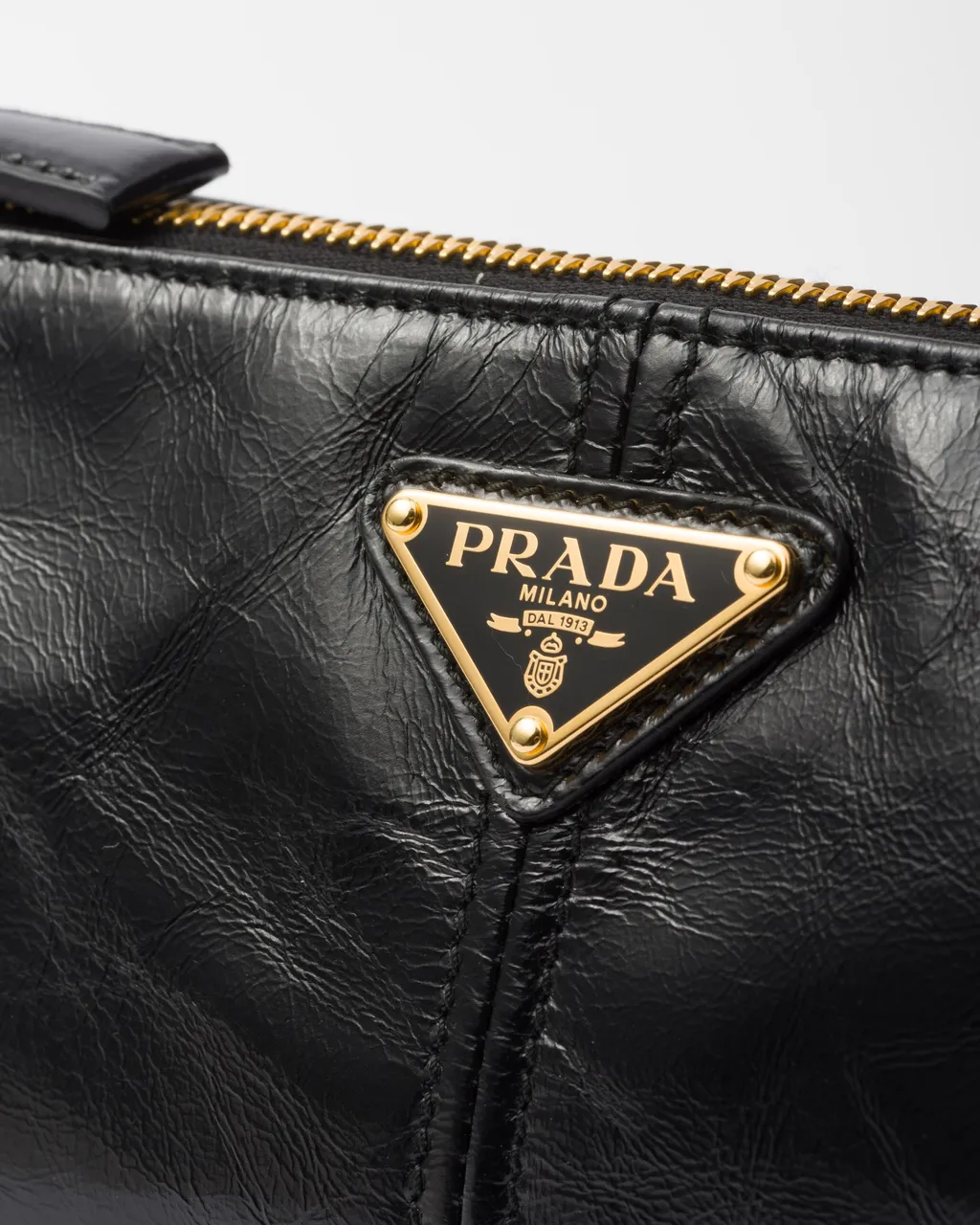 Prada Re-Edition 2002 Medium Leather Shoulder Bag