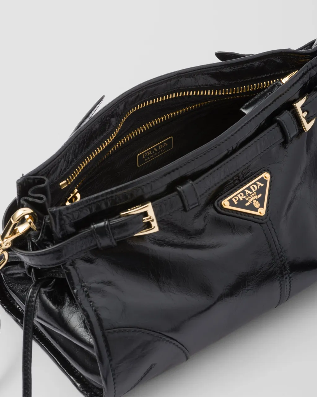 Prada Bonnie Small Leather Shoulder Bag