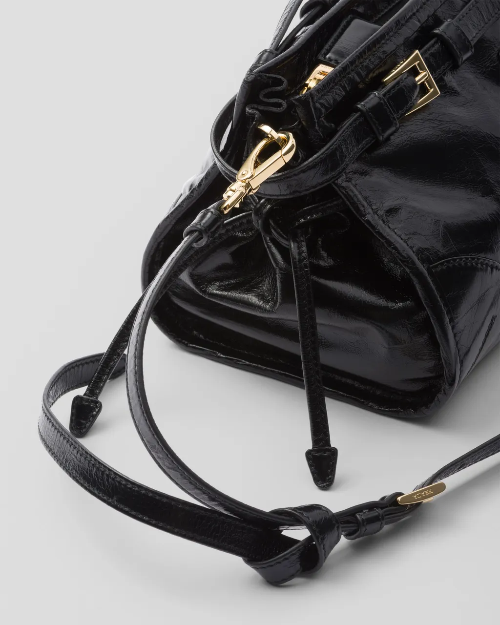 Prada Bonnie Small Leather Shoulder Bag