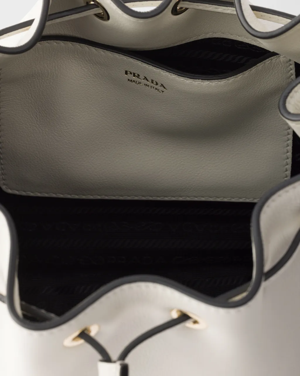 Prada Darling Leather Mini Bucket Bag