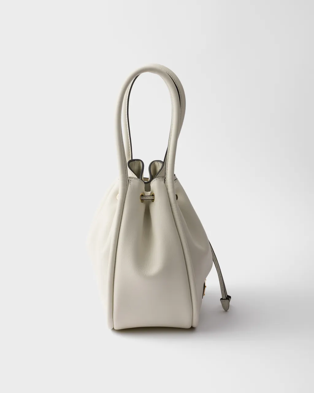Prada Darling Leather Mini Bucket Bag