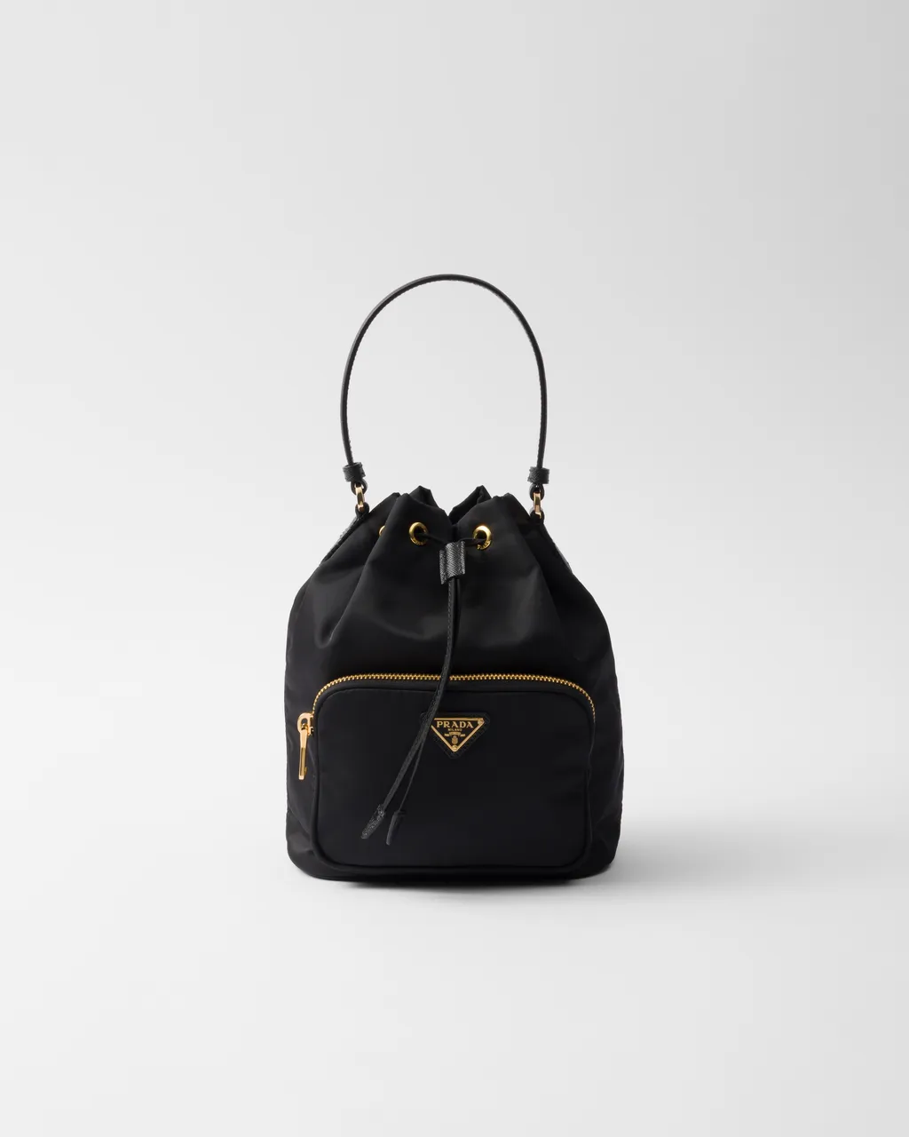 Prada Duet Re-Nylon Bucket Bag