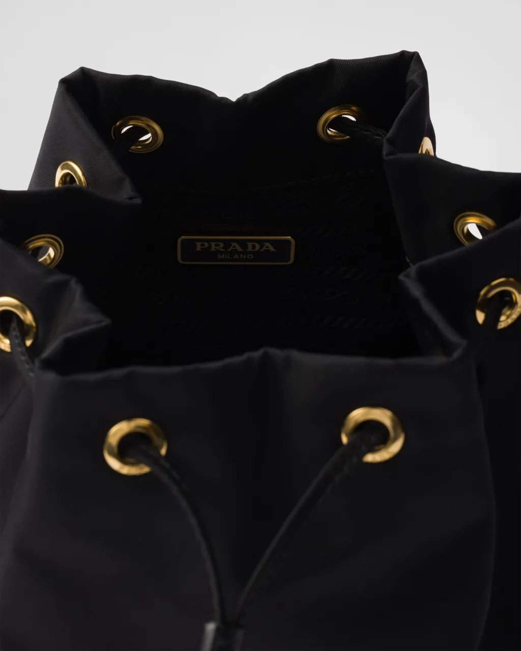 Prada Duet Re-Nylon Bucket Bag