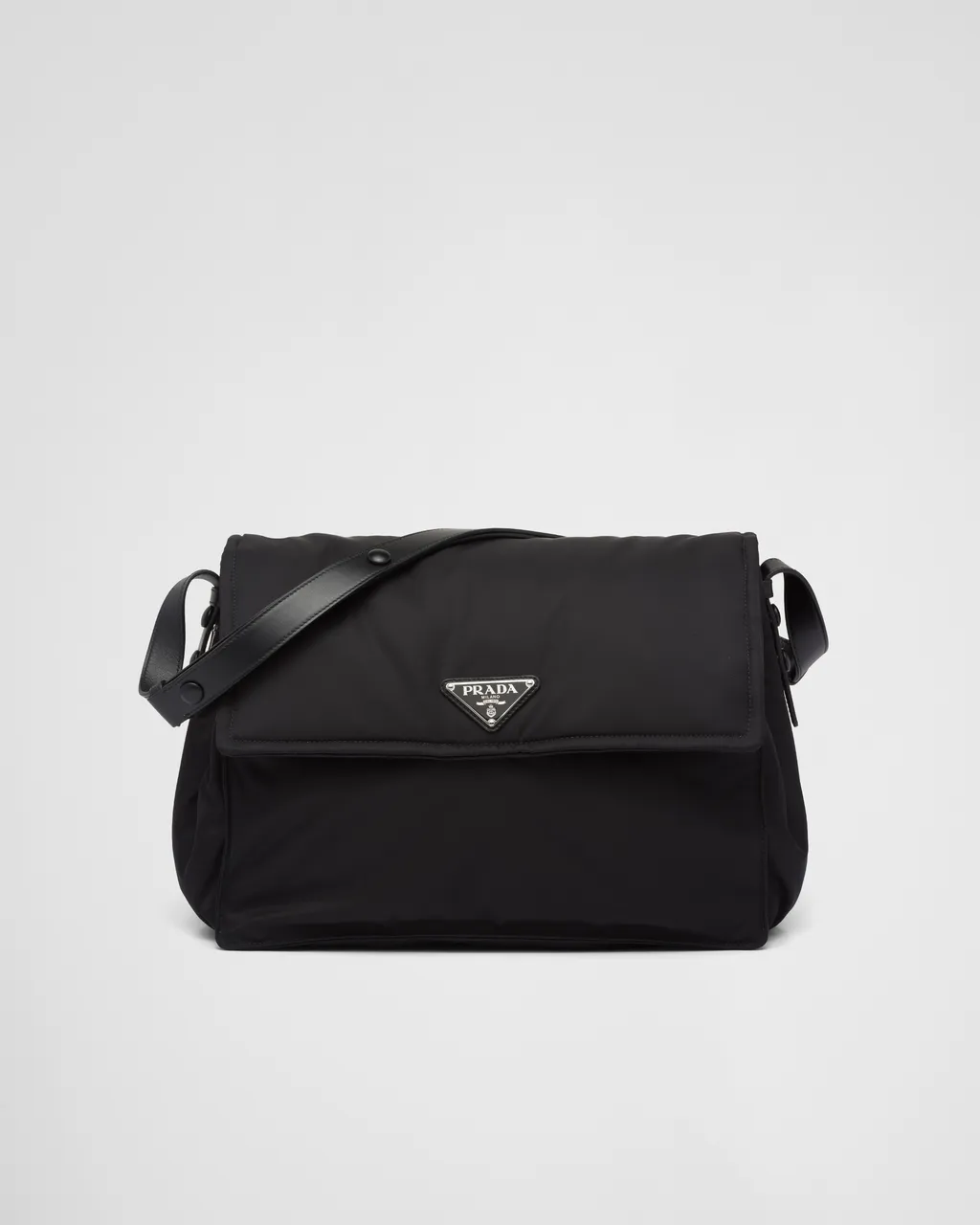 Prada Traveller Re-Nylon Large Padded Shoulder Bag