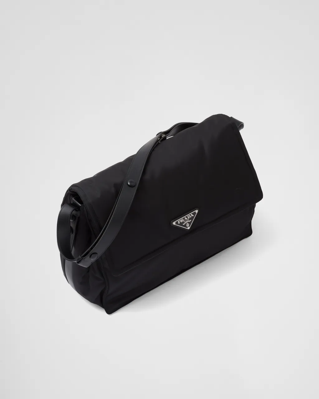 Prada Traveller Re-Nylon Large Padded Shoulder Bag