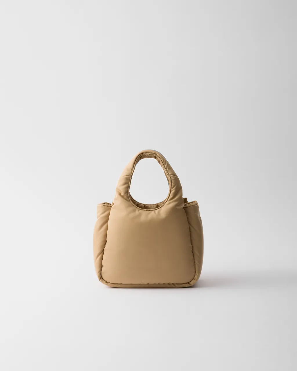 Padded Re-Nylon Mini-Bag With Bow