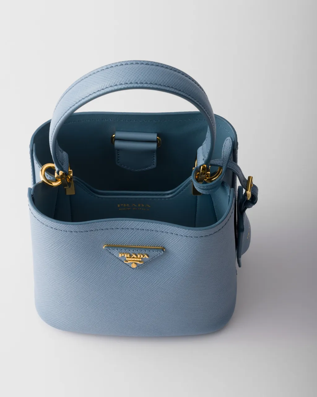 Prada Panier Saffiano Leather Mini-Bag