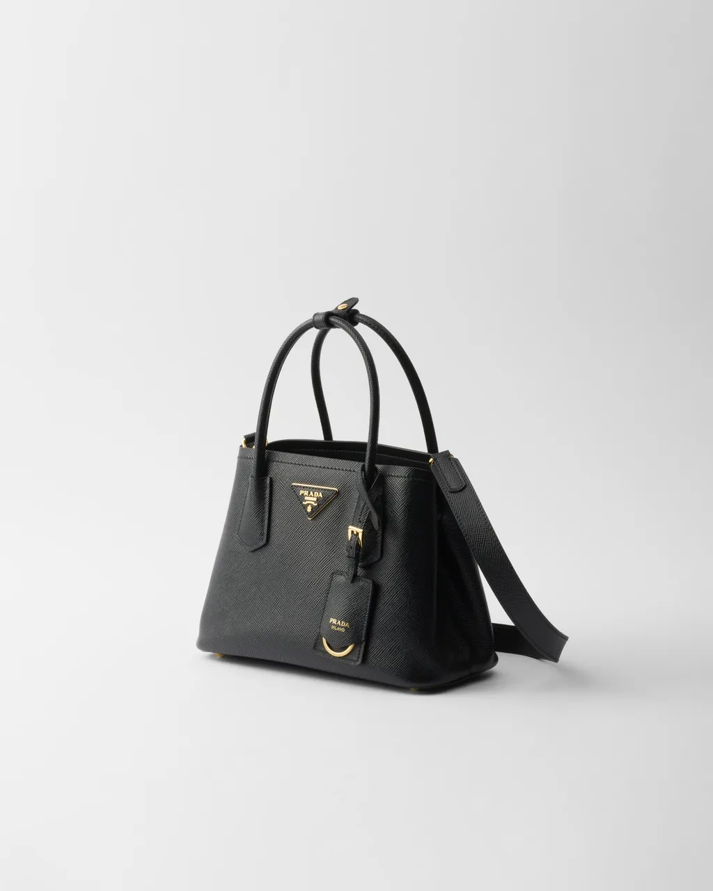 Small Prada Double Saffiano Leather Bag