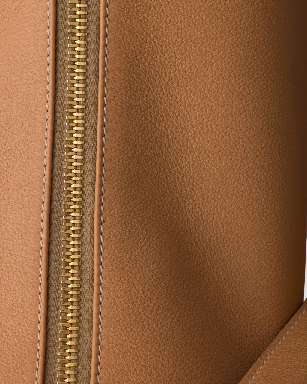 Prada Demi-Lune Large Leather Shoulder Bag