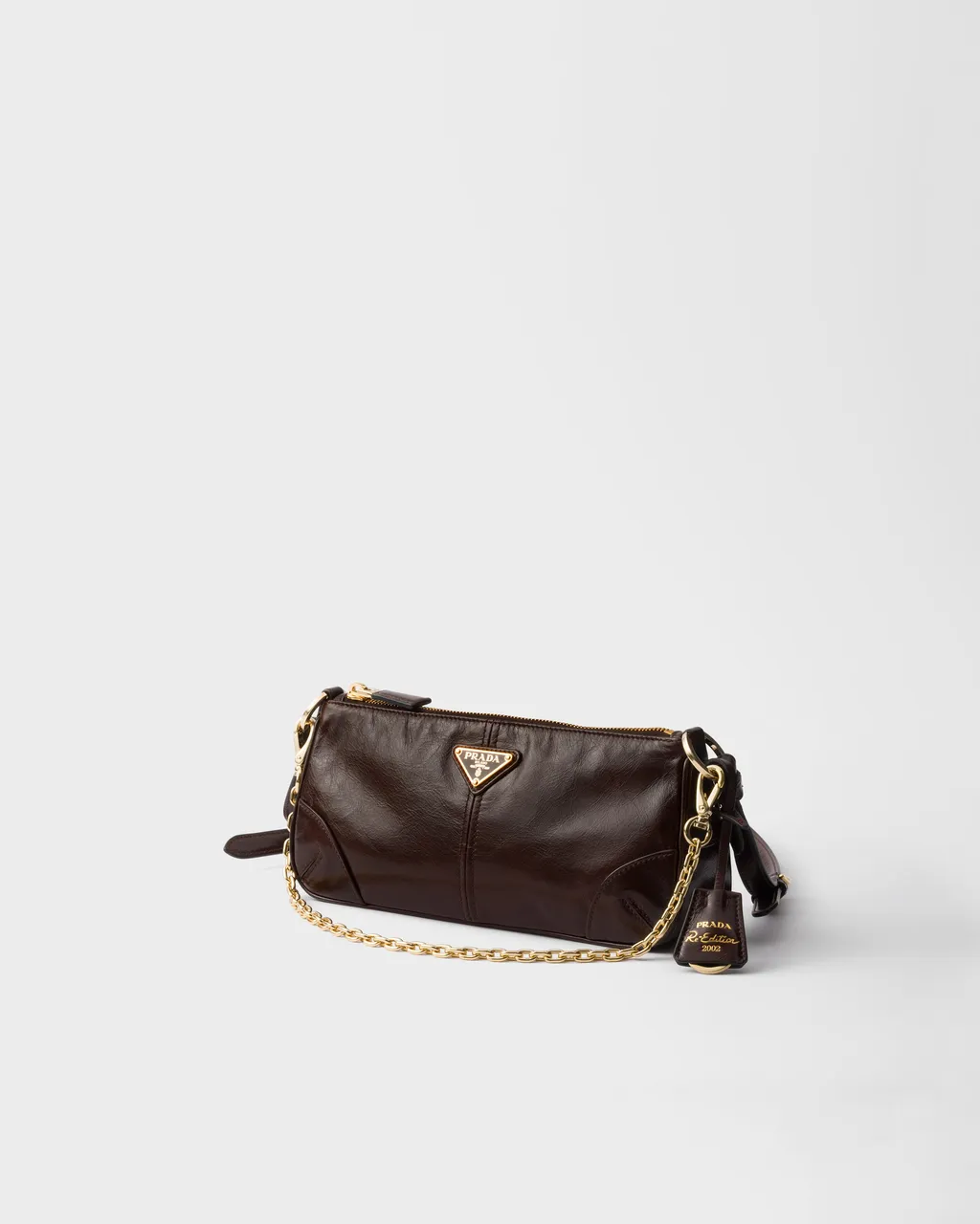 Prada Re-Edition 2002 Medium Leather Shoulder Bag