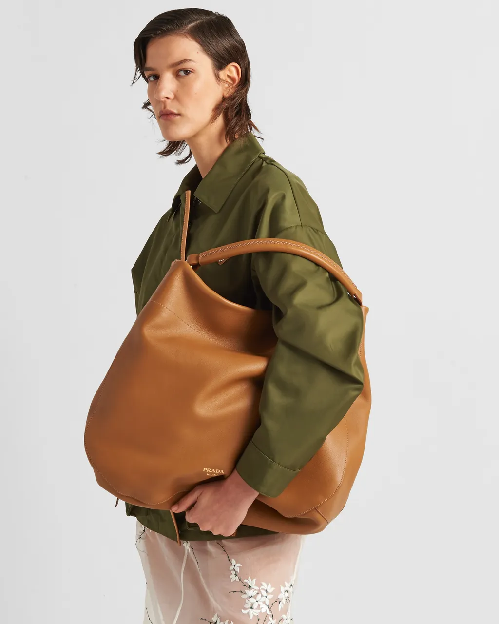 Large Leather Shoulder Bag