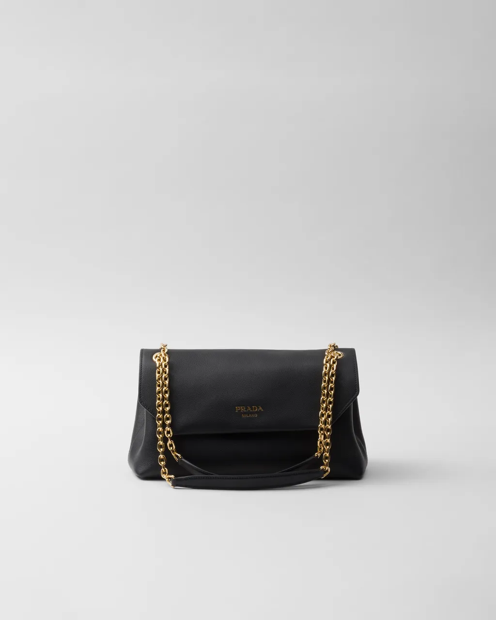 Prada Doux Medium Leather Shoulder Bag