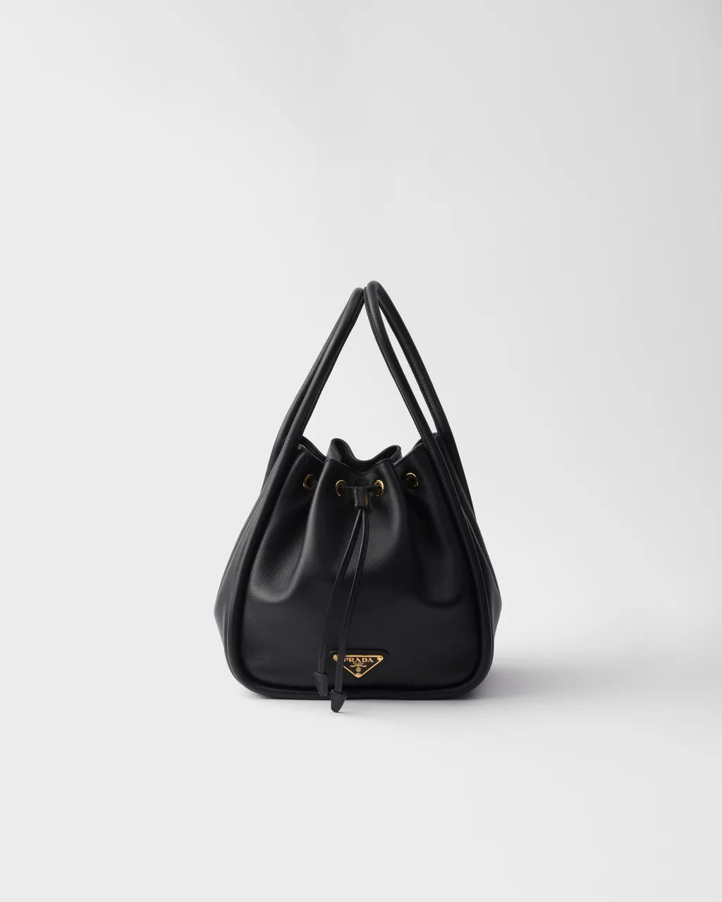 Prada Darling Leather Mini Bucket Bag