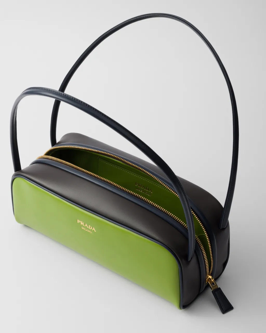 Prada Swing Smooth Leather Shoulder Bag