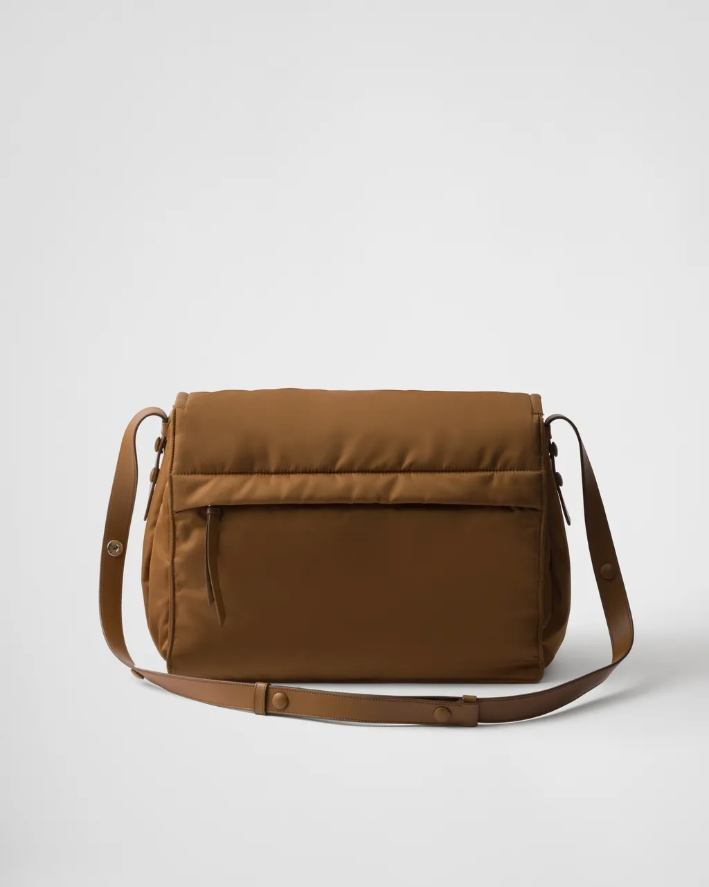 Prada Traveller Re-Nylon Large Padded Shoulder Bag