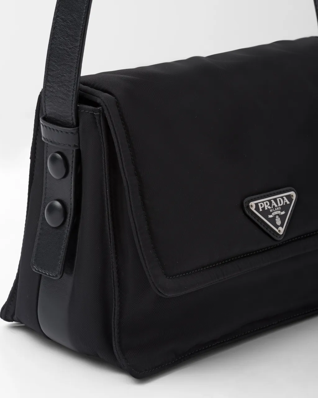 Prada Traveller Small Padded Re-Nylon Shoulder Bag