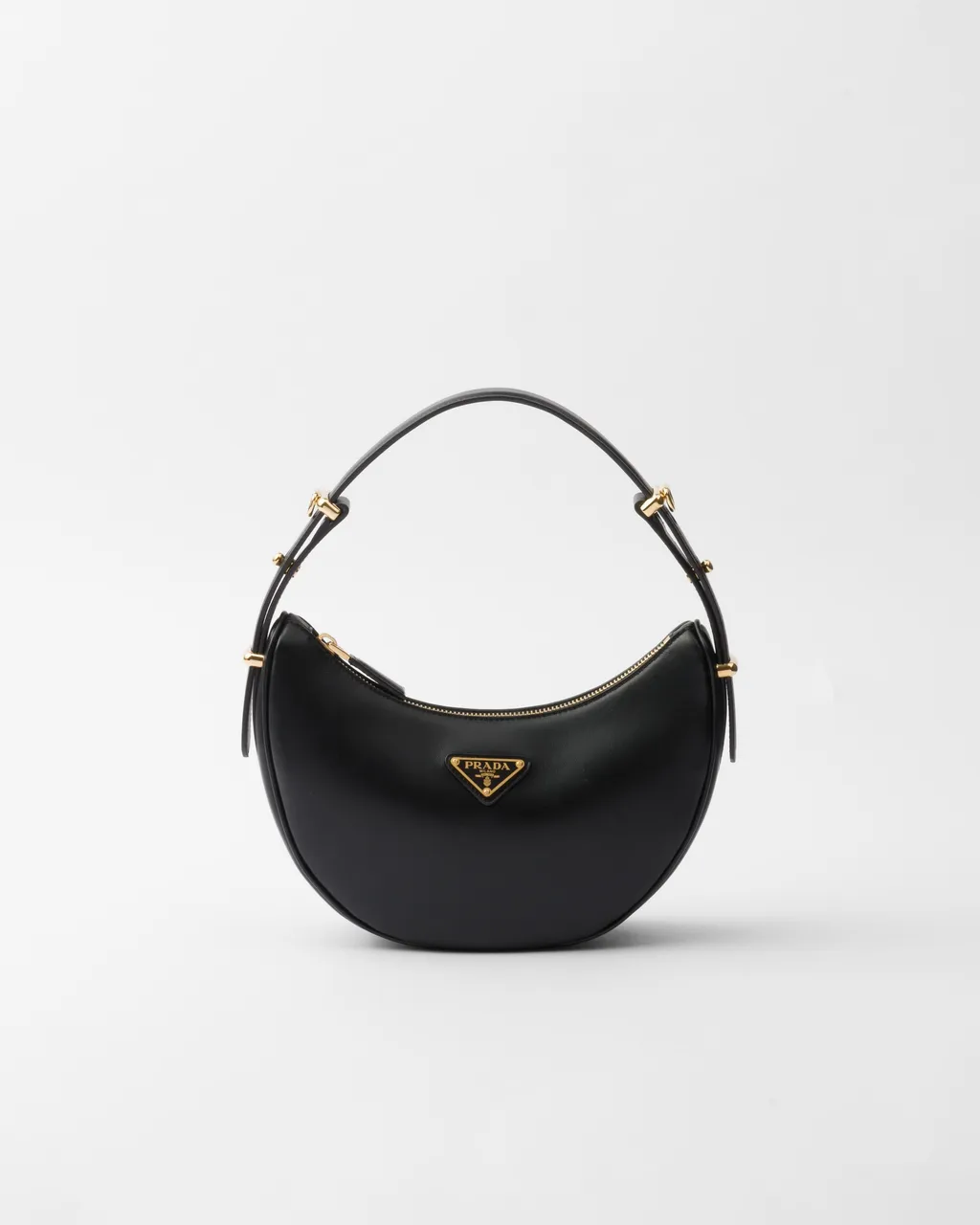 Prada Arqué Small Leather Shoulder Bag