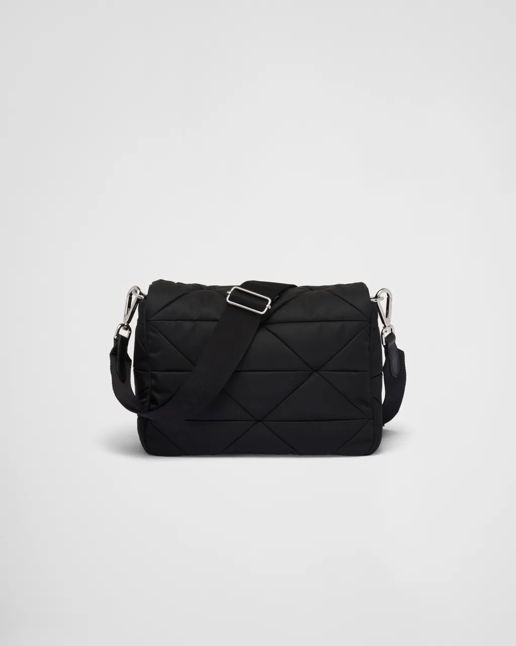Padded Re-Nylon Shoulder Bag
