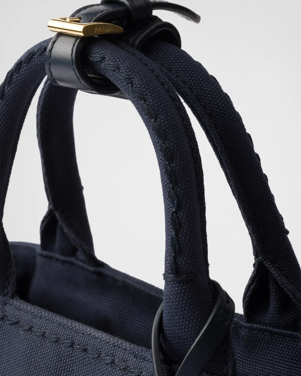 Prada JardiniÈRe Cotton Canvas Mini Handbag
