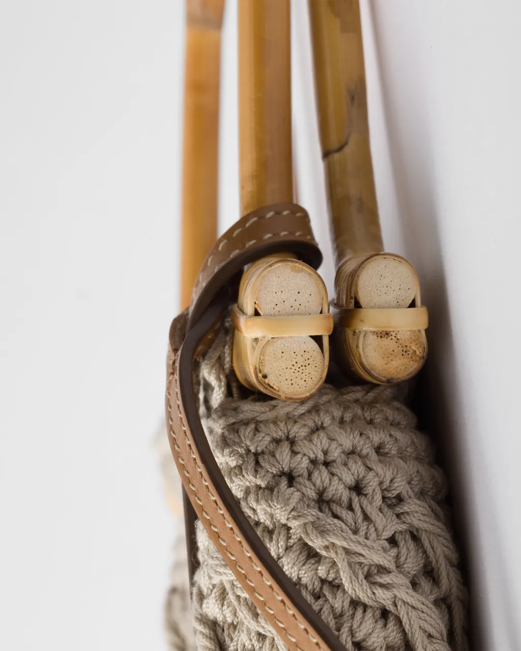 Cotton Crochet Mini-Handbag