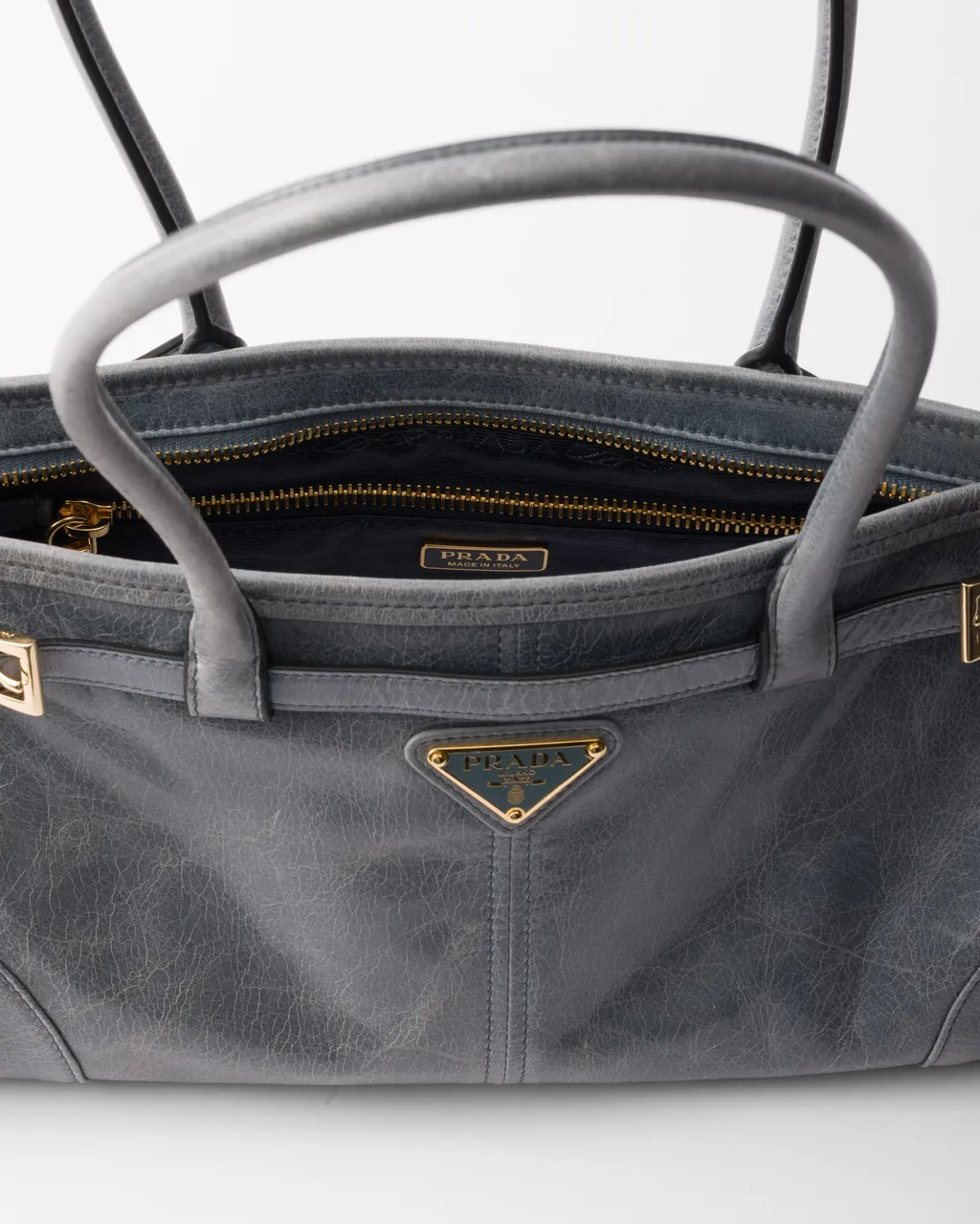 Prada Bonnie Medium Leather Handbag
