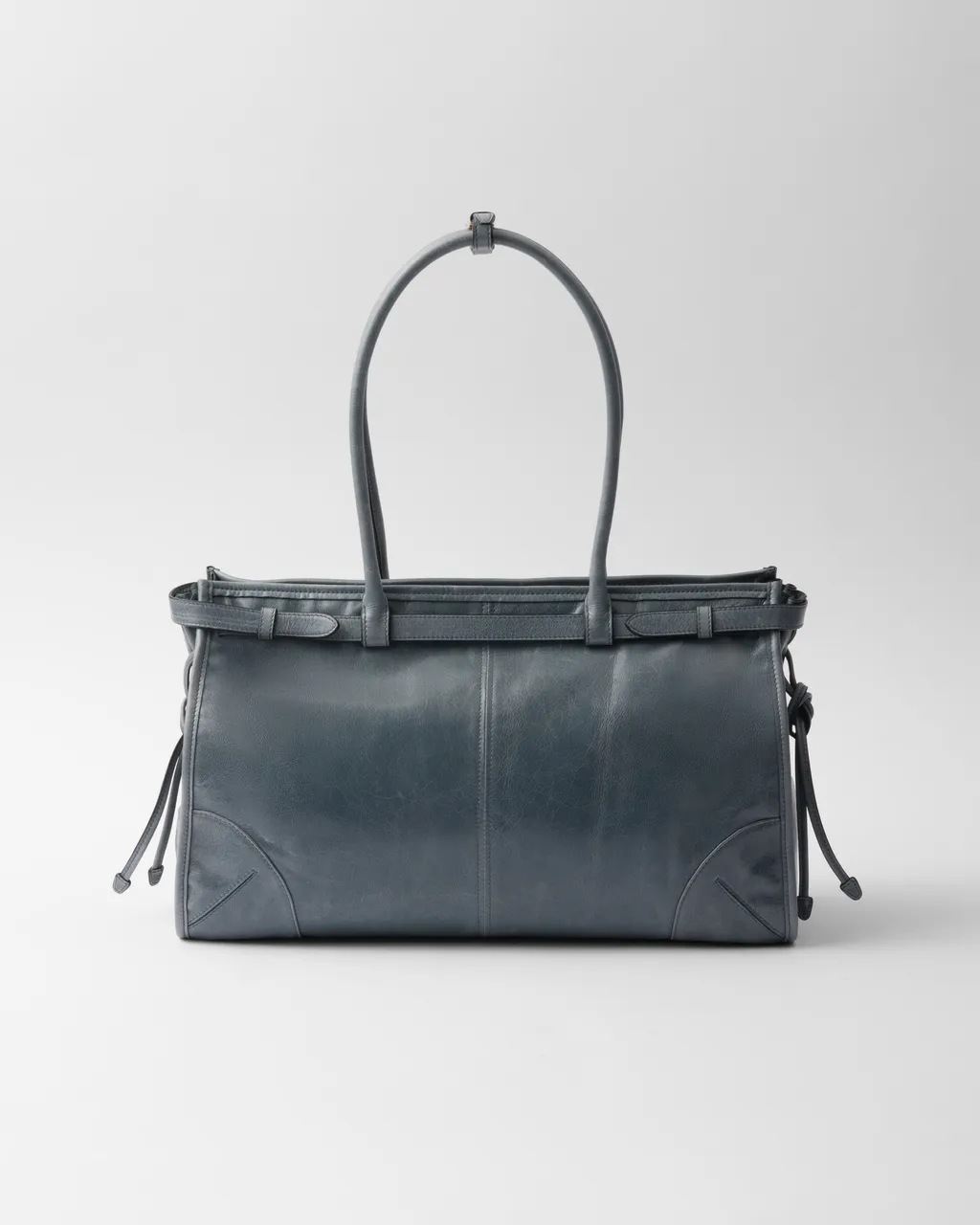 Prada Bonnie Large Leather Handbag