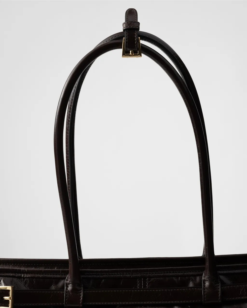 Prada Bonnie Large Leather Handbag
