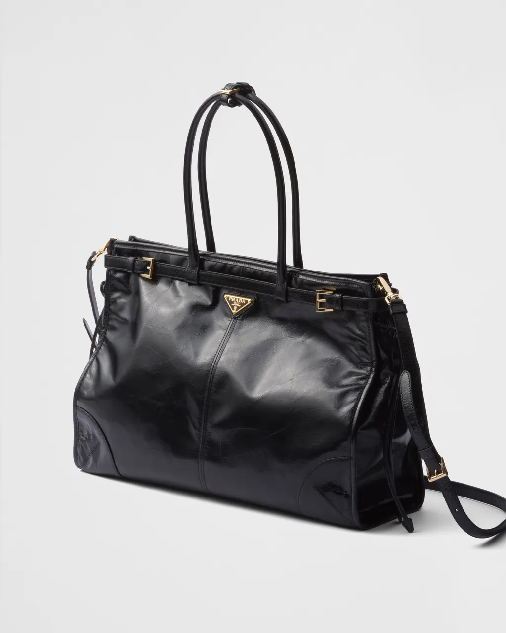 Prada Bonnie Extra Large Leather Handbag