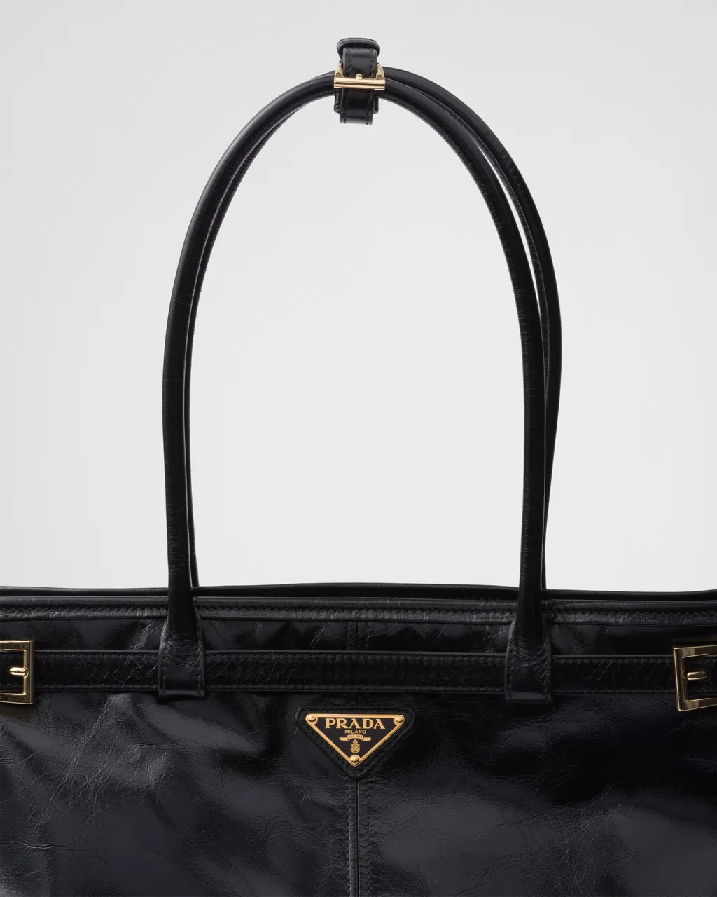 Prada Bonnie Extra Large Leather Handbag