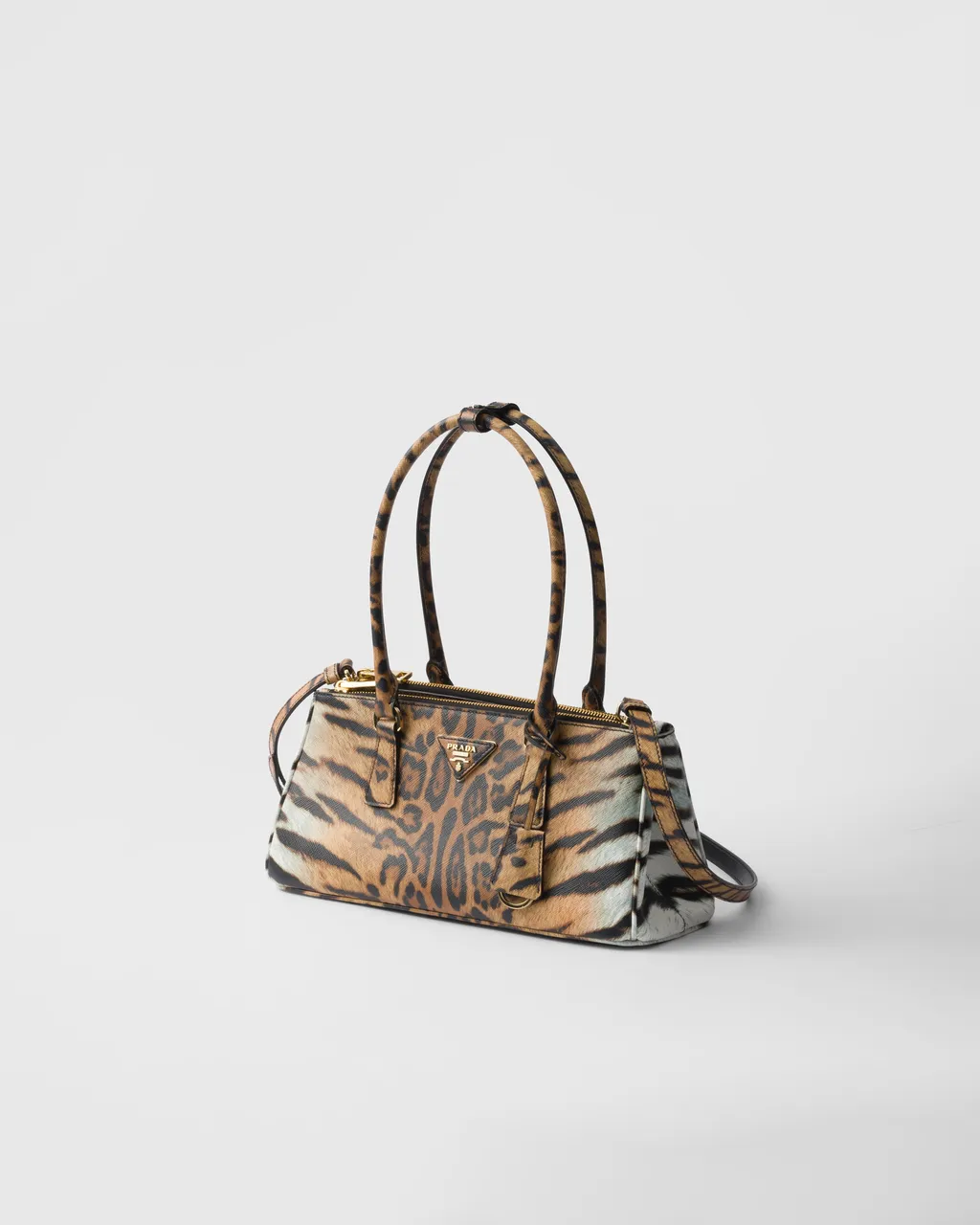Prada Galleria Medium Printed Saffiano Leather Bag
