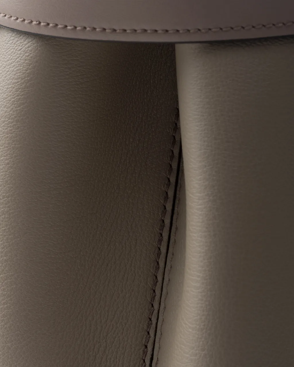 Prada Buckle Large Leather Handbag With Belt