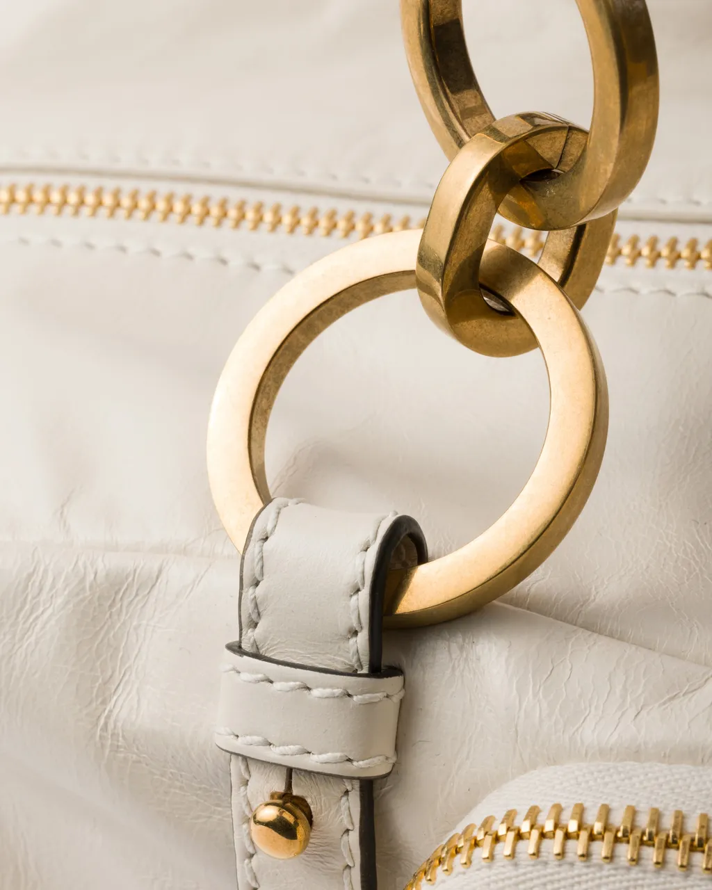 Prada Dangle Medium Leather Top-Handle Bag