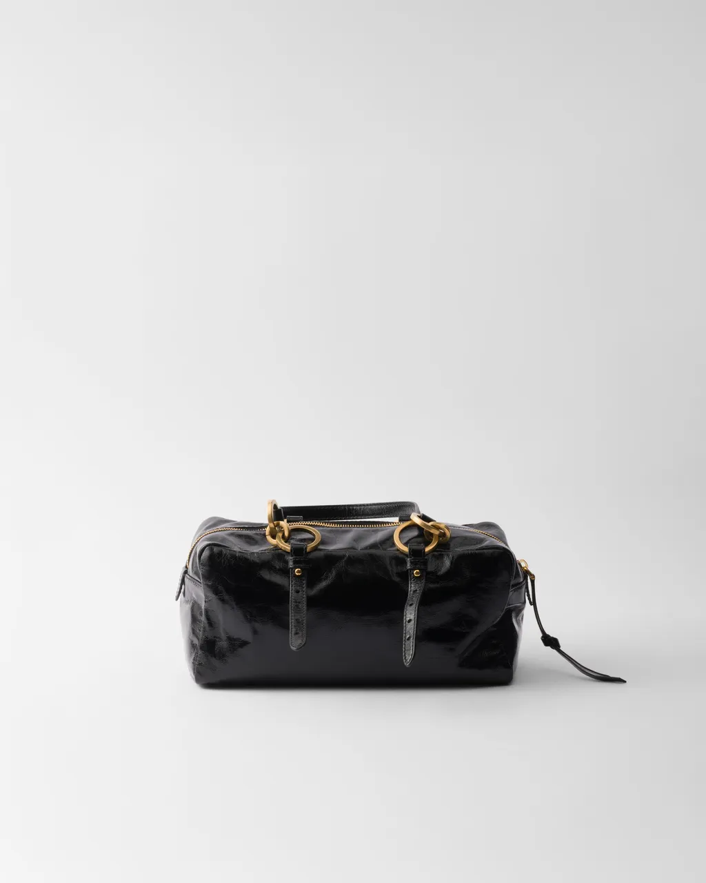 Prada Dangle Medium Leather Top-Handle Bag