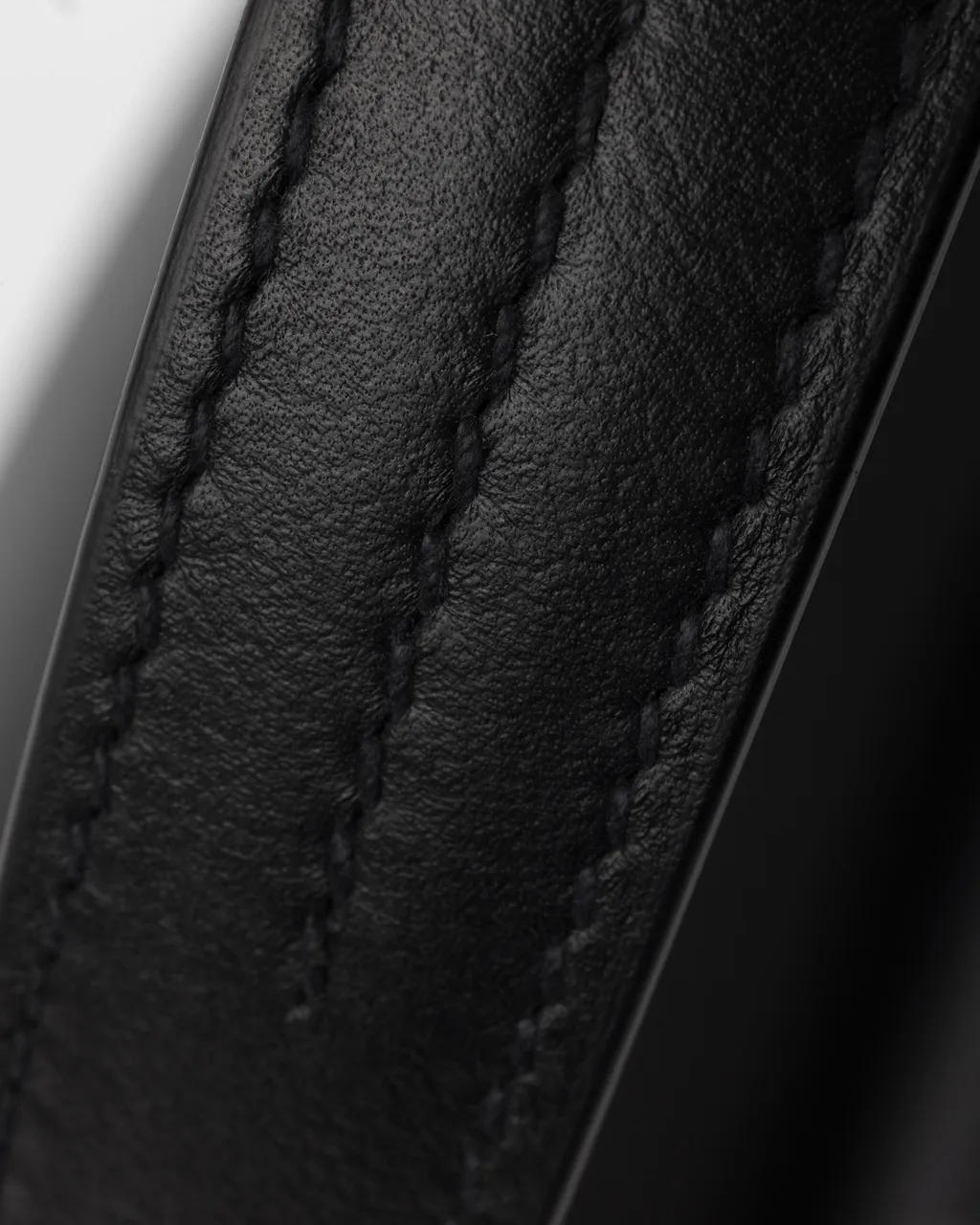 Prada Soft Sound Medium Leather Shoulder Bag