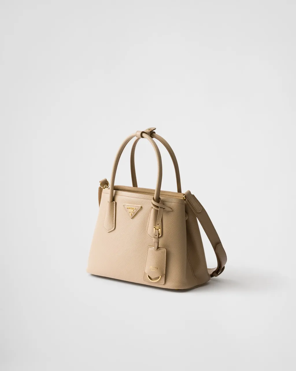 Small Prada Double Saffiano Leather Bag