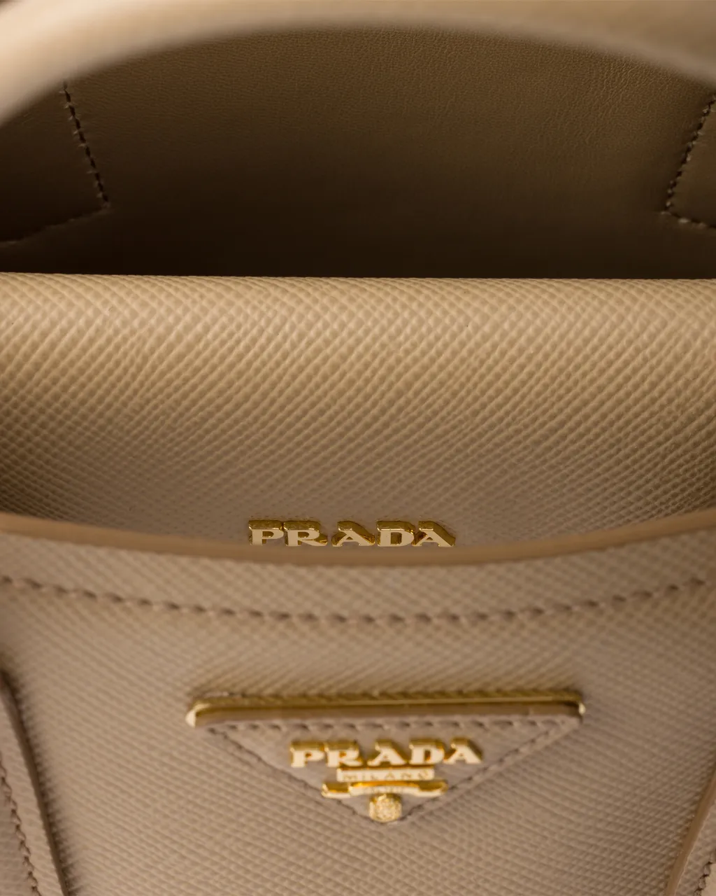 Small Prada Double Saffiano Leather Bag
