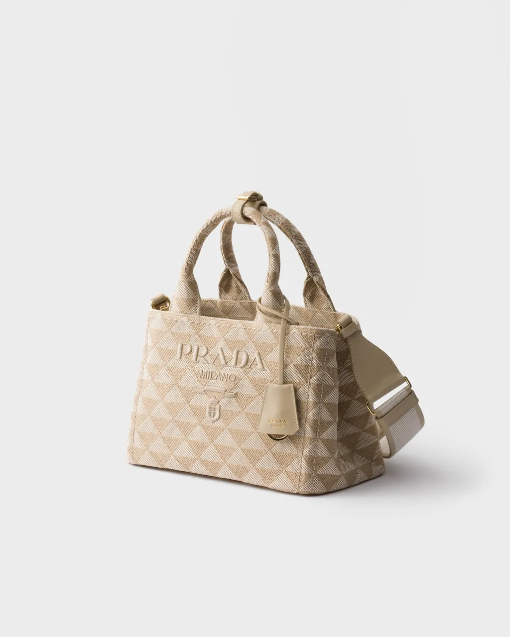 Small Embroidered Fabric Handbag