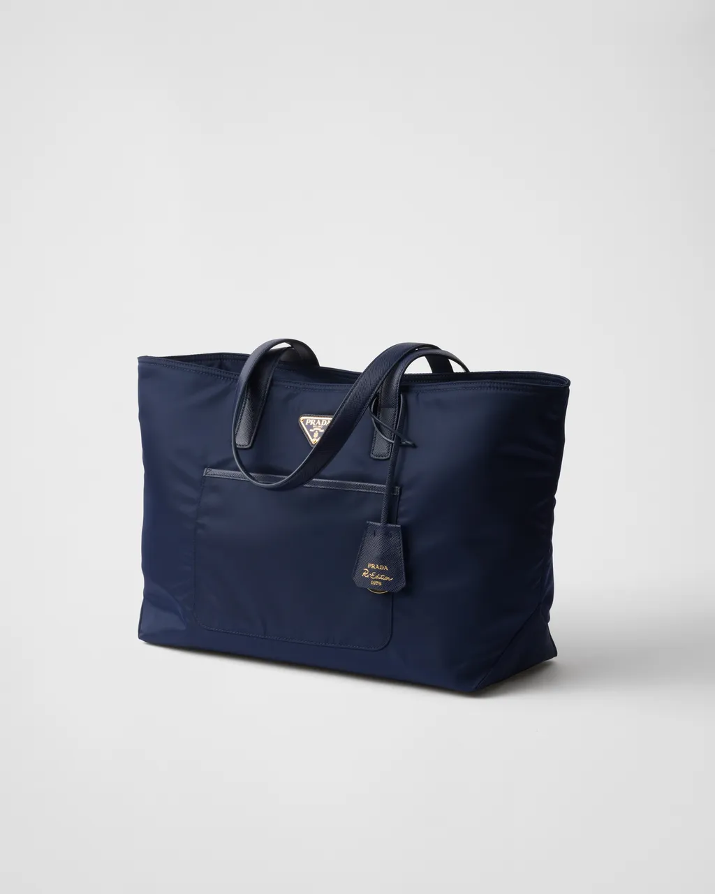 Prada Re-Edition 1978 Medium Re-Nylon And Saffiano Leather Tote Bag