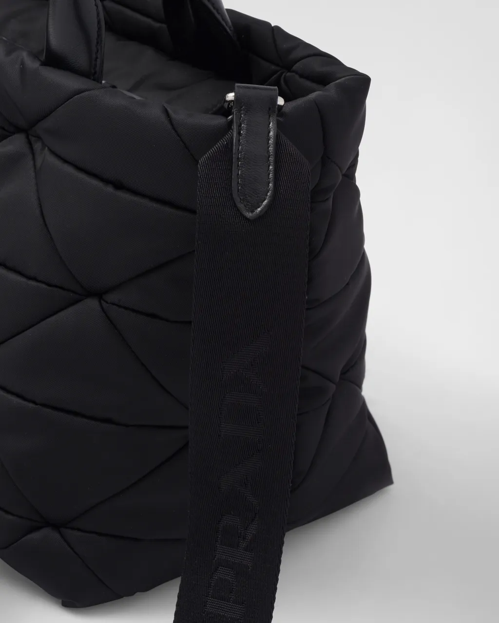 Small Re-Nylon Padded Tote Bag