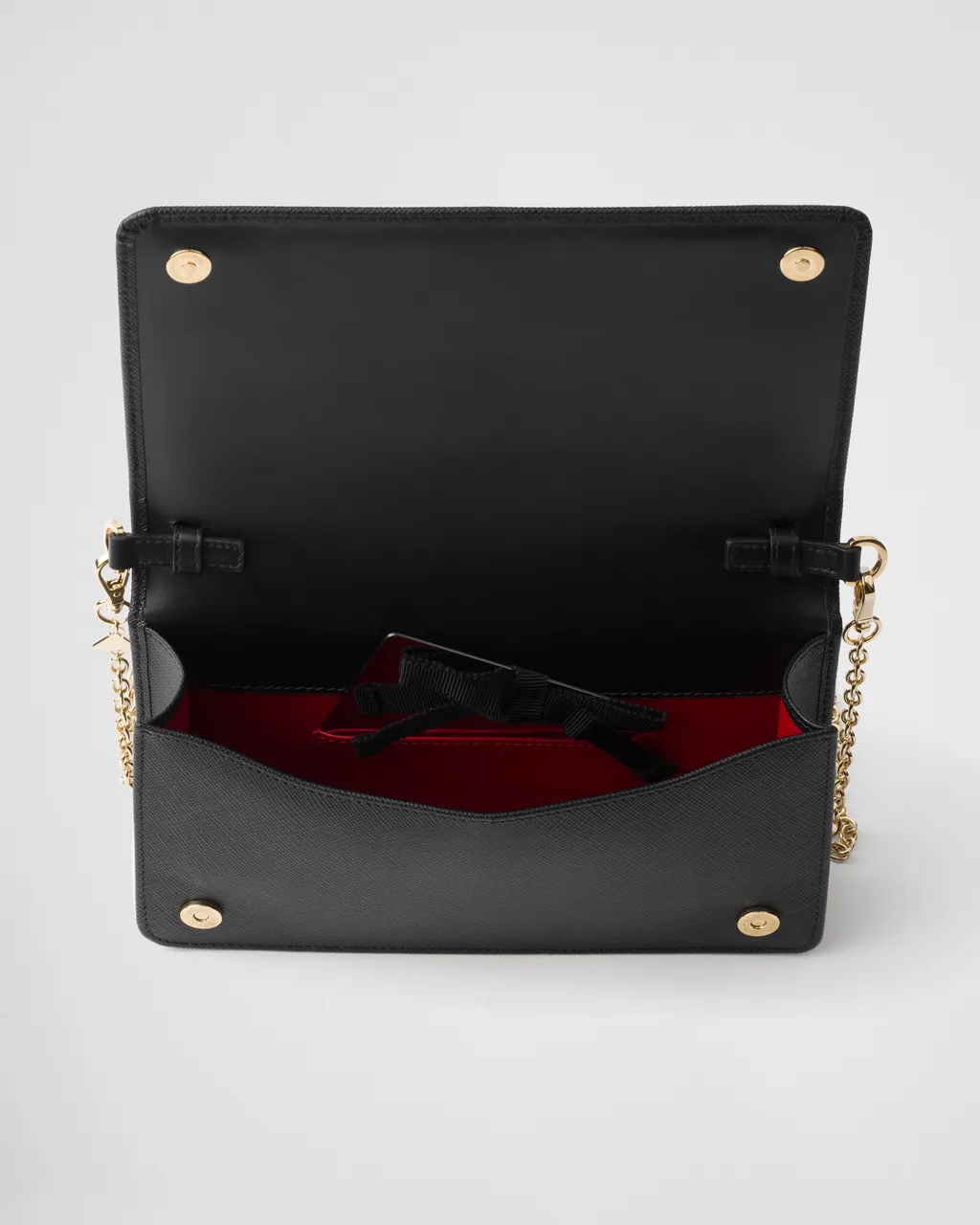 Saffiano Leather Mini Bag