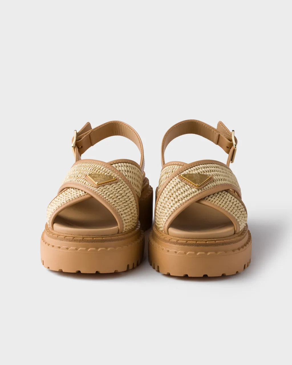 Crochet And Leather Sandals