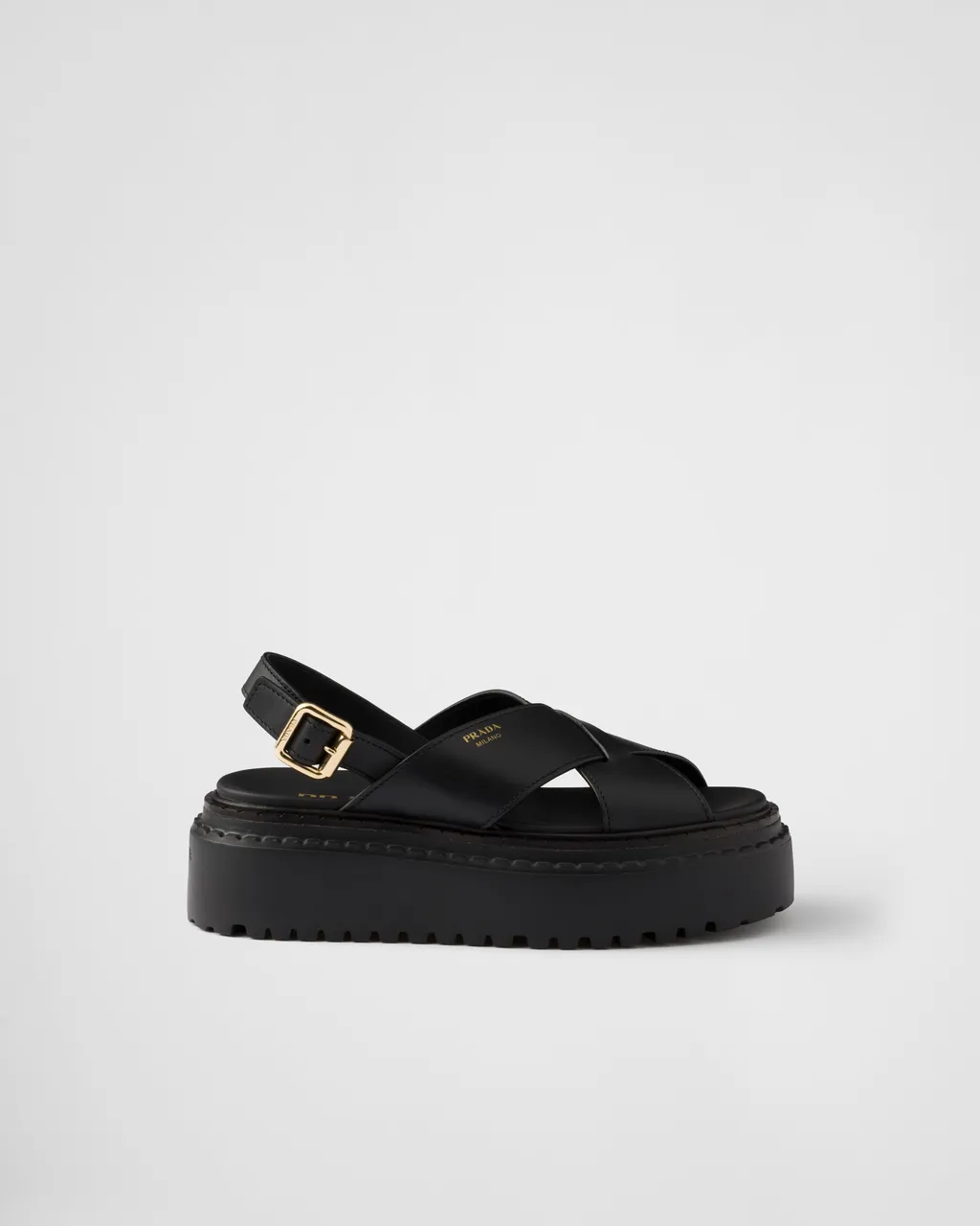 Leather Crisscross Sandals