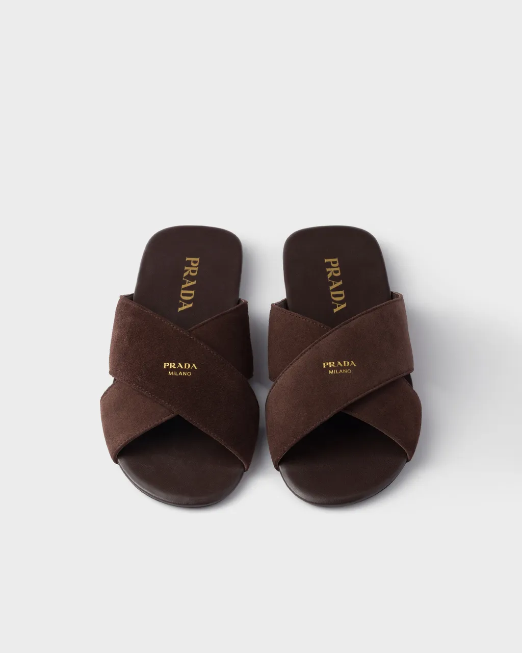 Suede Slides