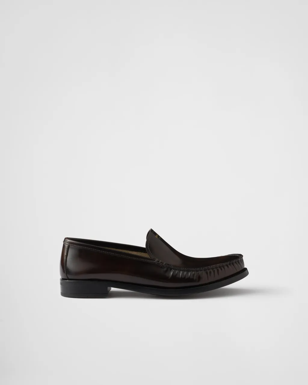 Brushed Leather Loafers