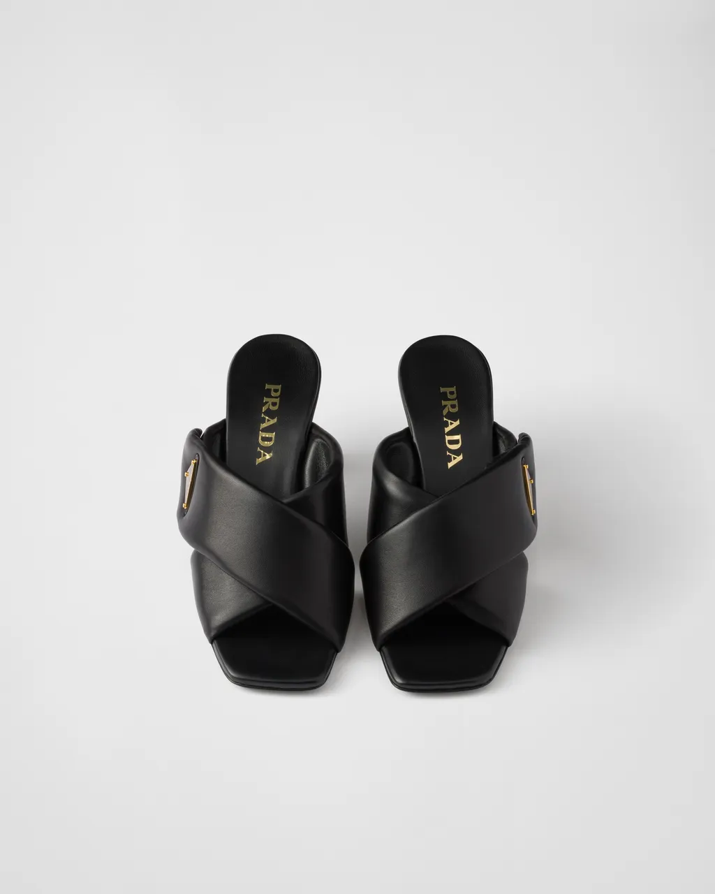 Padded Nappa Leather Sandals