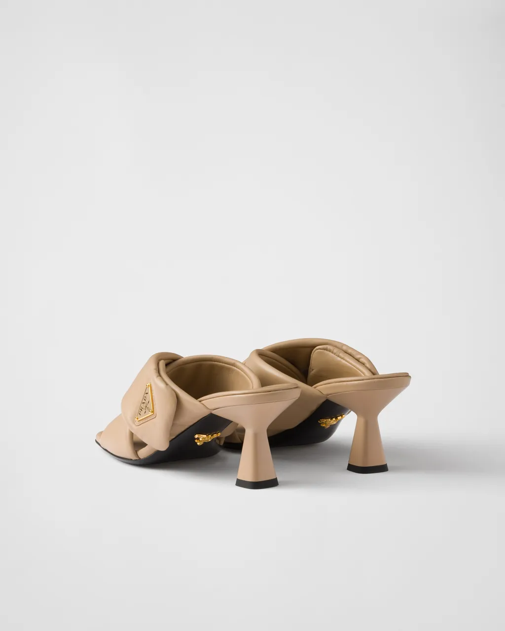 Padded Nappa Leather Sandals